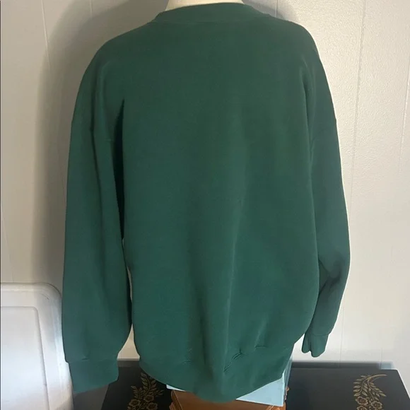 Vintage emerald green Notre Dame sweatshirt - Picture 4 of 6
